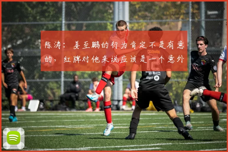 陈涛：姜至鹏的行为肯定不是有意的，红牌对他来说应该是一个意外